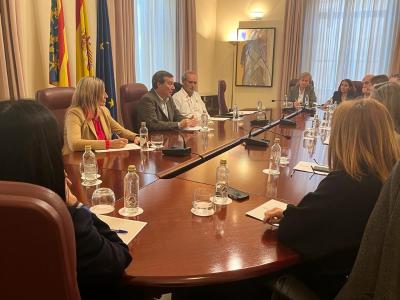 Marciano Gómez anuncia que la província de Castelló serà una agrupació sanitària interdepartamental